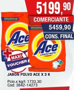 Maxiconsumo Ace jabon polvo oferta