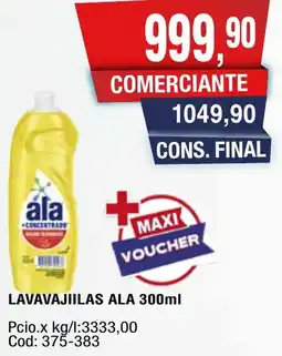 Maxiconsumo Ala lavavajiilas oferta