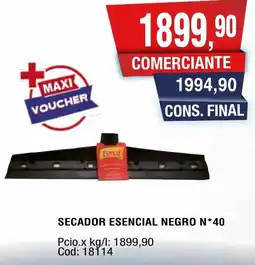 Maxiconsumo Esencial secador negro n*40 oferta