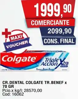 Maxiconsumo Colgate cr.dental tr.benef oferta