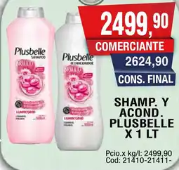 Maxiconsumo Plusbelle shamp. y acond. oferta