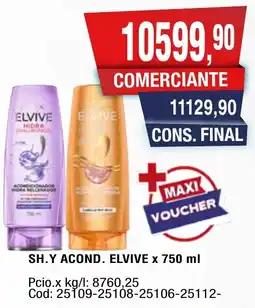 Maxiconsumo Elvive sh.y acond. oferta