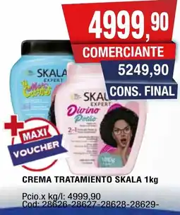 Maxiconsumo Skala crema tratamiento oferta
