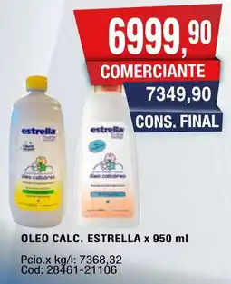 Maxiconsumo Estrella oleo calc. oferta
