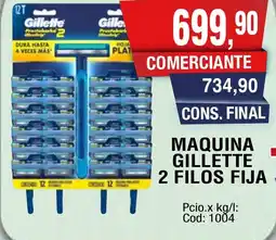 Maxiconsumo Gillette maquina 2 filos fija oferta