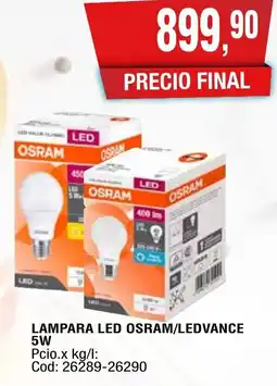Maxiconsumo OSRAM lampara LED 5W oferta