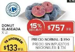 Carrefour Donut glaseada oferta