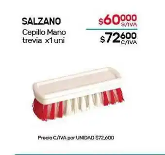 Nini Mayorista Salzano Cepillo Mano Trevia x 1 uni oferta