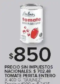 Carrefour Bulnez tomate perita entero oferta