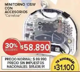 Carrefour Carrefour minitorno oferta