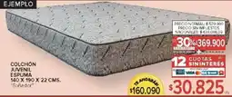 Carrefour Soñador colchón juvenil espuma oferta