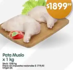 Supermercados Buenos Días Pata muslo oferta