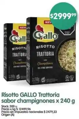 Supermercados Buenos Días Callo risotto trattoria sabor champignones oferta