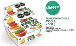 Supermercados Buenos Días Mogul bombón de frutas oferta