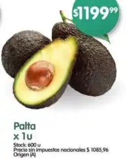 Supermercados Buenos Días Palta oferta