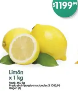 Supermercados Buenos Días Limón oferta