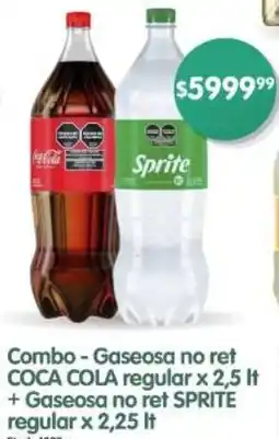 Supermercados Buenos Días Coca cola gaseosa no retregular oferta