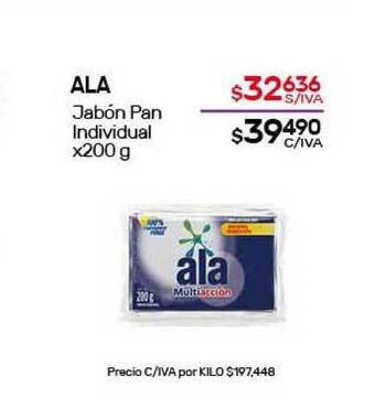 Nini Mayorista Ala Jabón Pan Individual x200g oferta