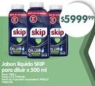 Supermercados Buenos Días Skip jabon líquido para diluir oferta