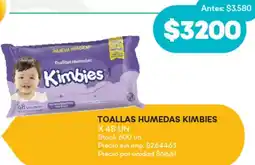 Supermercados Tadicor Kimbies toallas humedas oferta