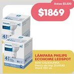 Supermercados Tadicor Philips lámpara ecohome ledspot cálida/fría oferta