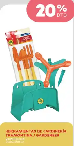 Supermercados Tadicor Herramientas de jardinería tramontina / gardeneer variedades oferta