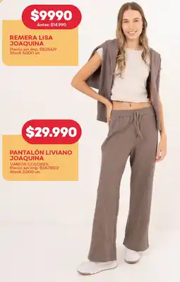 Supermercados Tadicor Pantalón liviano joaquina oferta