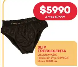 Supermercados Tadicor Slip tressesenta liso/rayado oferta
