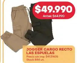 Supermercados Tadicor Jogger cargo recto las espuelas oferta