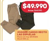 Supermercados Tadicor Jogger cargo recto las espuelas oferta