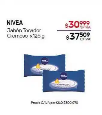 Nini Mayorista Nivea Jabón Tocador Cremoso x125g oferta