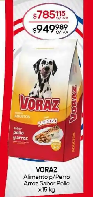 Nini Mayorista Voraz Alimento P- Perro Arroz Sabor Pollo x15kg oferta