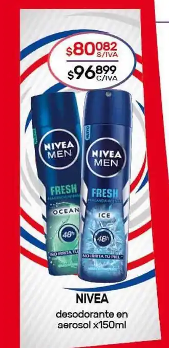 Nini Mayorista Nivea Desodorante En Aerosol x150ml oferta