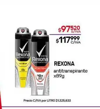 Nini Mayorista Rexona Antitranspirante x89g oferta
