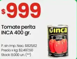 Changomas Inca tomate perita oferta