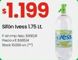 Changomas Ivess sifón oferta