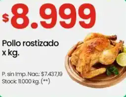 Changomas Pollo rostizado oferta