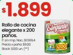 Changomas Elegante rollo de cocina oferta