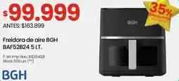 Changomas BGH freidora de aire 5 L oferta