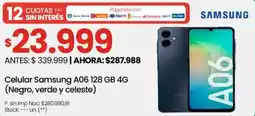 Changomas Samsung Galaxy A06 oferta
