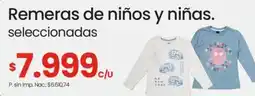 Changomas Remeras de niños y niñas oferta