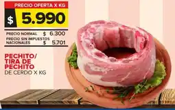 Carrefour Pechito/Tira de pechito oferta
