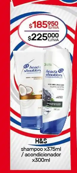 Nini Mayorista H&s Shampoo X 375ml - Acondicionador X300ml oferta