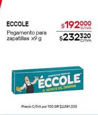 Nini Mayorista Eccole Pegamento Para Zapatillas x 9g oferta