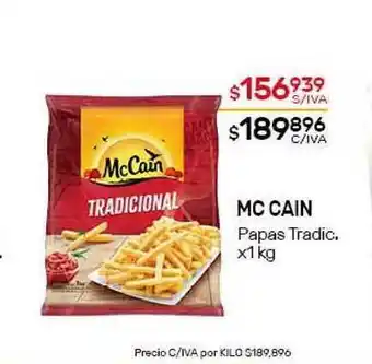 Nini Mayorista Mc Cain Papas Tradic. x 1kg oferta