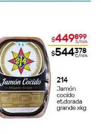 Nini Mayorista 214 Jamón Cocido E Dorada Grande oferta
