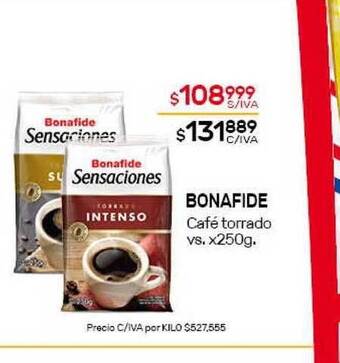 Nini Mayorista Bonafide Café Torrado x 250g oferta