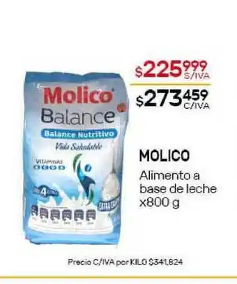Nini Mayorista Molico Alimento A Base De Leche x800g oferta
