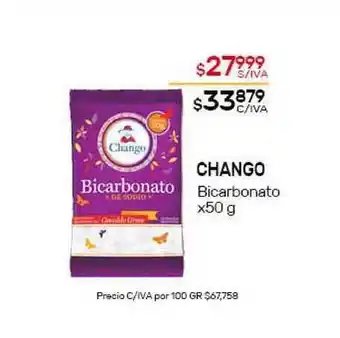 Nini Mayorista Chango Bicarbonato x 50g oferta