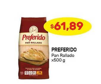 Nini Mayorista Preferido Pan Rallado x 500g oferta